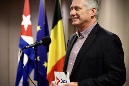 Il presidente cubano Díaz-Canel nella capitale europea dell’imperialismo