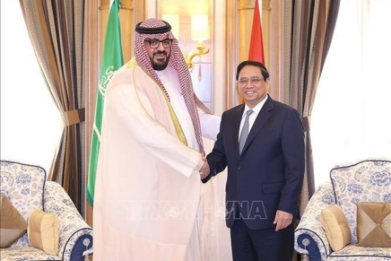 Vietnam e Arabia Saudita pronti a intensificare le relazioni in tutti gli ambiti